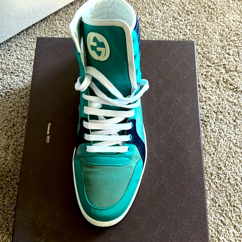 Mens Gucci Rosso High Top